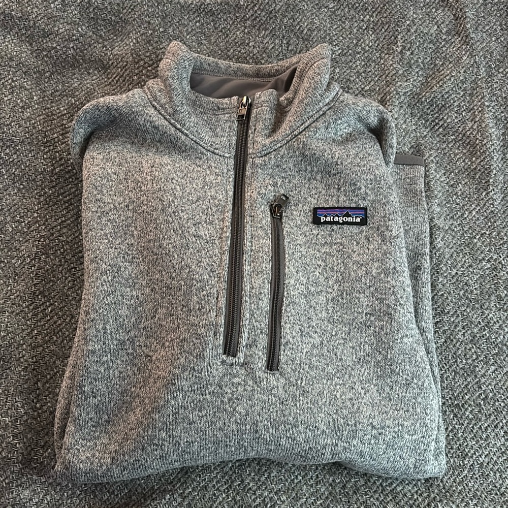 Patagonia Heathered Quarterzip Better Sweater